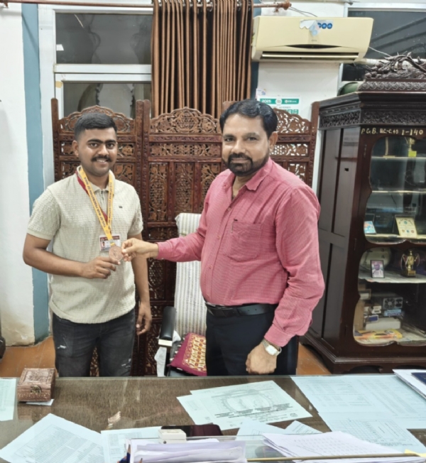 બહાઉદ્દીન સરકારી વિનયન કોલેજના વિદ્યાર્થીએ રાષ્ટ્રીય કક્ષાએ