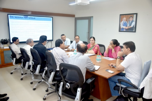 ગાંધીનગરમાં બેઠક ગાંધીનગરમાં બેઠક