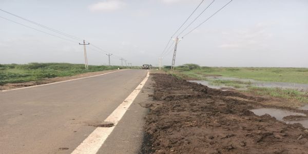 માર્ગ અને મકાન વિભાગ પંચાયત દ્વારા સનખડા-ખત્રીવાડા રોડ પર મરામત કરવામાં આવી