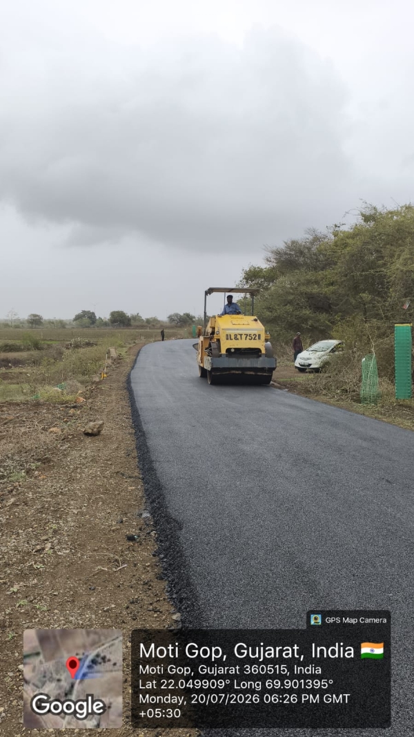યાત્રાધામના માર્ગનું સમારકામ યાત્રાધામના માર્ગનું સમારકામ