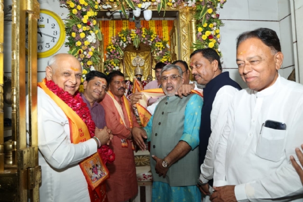 CM Bhupendra Patel visited Shamlaji Temple on the auspicious occasion of Guru Purnima.