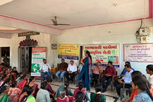 સુરત જિલ્લાના વાંસવા ગામે એક દિવસીય ખેડૂત તાલીમ કાર્યક્રમ યોજાયો