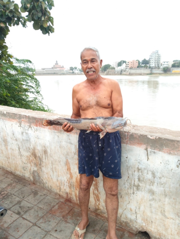 હમીરસર તળાવમાં મળી આવેલ મૃત માછલીઓ હમીરસર તળાવમાં મળી આવેલ મૃત માછલીઓ