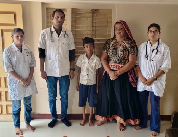 સમયસરની સારવાર થી મળ્યું નવજીવન