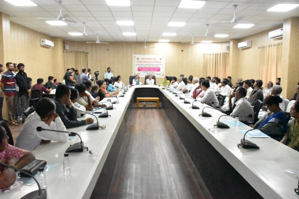 પોરબંદરમાં જિલ્લા અને તાલુકા પંચાયતના નવનિયુક્ત પદાધિકારીઓ માટે ક્ષમતા નિર્માણ કાર્યશાળા યોજાઈ.