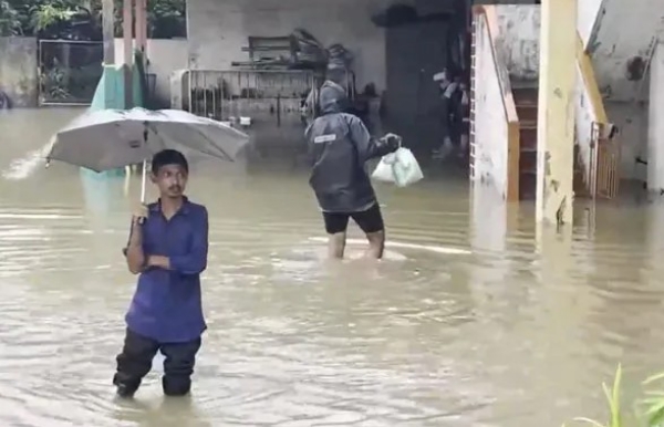 Heavy rains wreak havoc across the district, including Ahmedabad