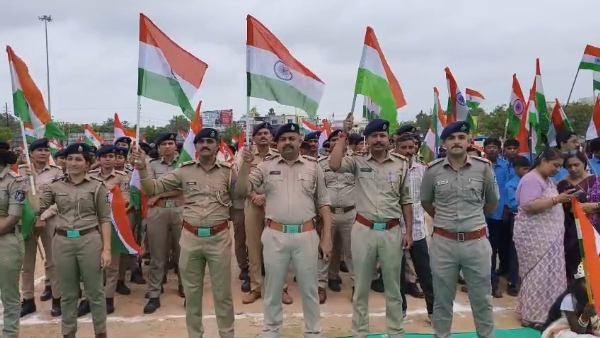 ભુજમાં તિરંગા યાત્રાનું આયોજન કરવામાં આવ્યું