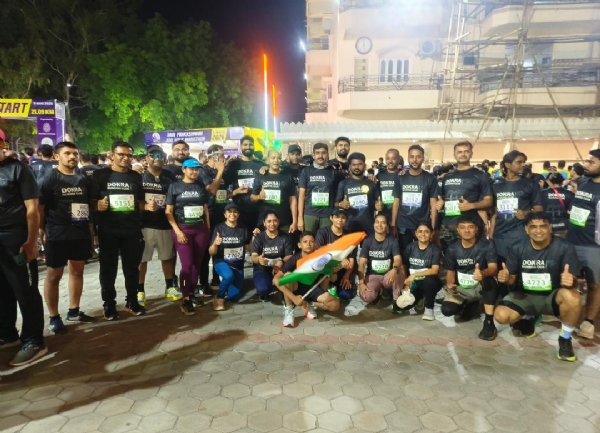 આબુ હાફ મેરેથોનમાં મહેસાણાના ડોકરા રનિંગ ક્લબના 50 દોડવીરોની શાનદાર દોડ