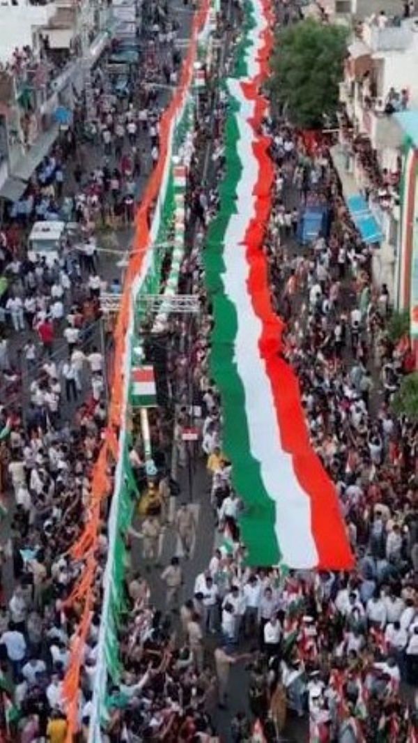 file photo Tiranga Yatra in ahmedabad
