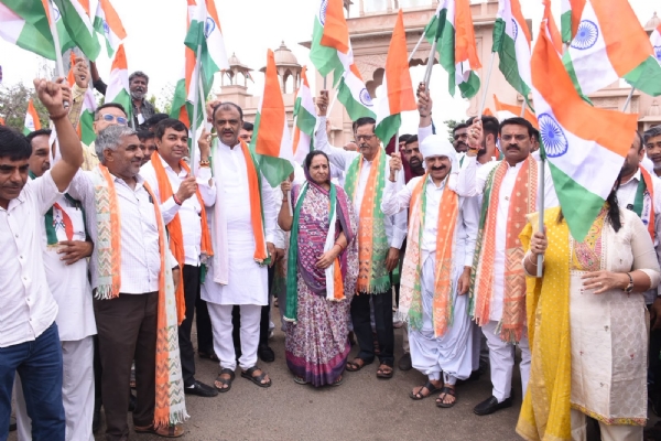 વરસામેડી ખાતે યોજાઈ તિરંગા યાત્રા