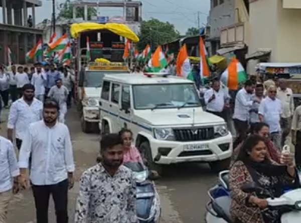 પાટણમાં ભવ્ય તિરંગા યાત્રા, દેશભક્તિના નારાથી ગુંજ્યું શહેર