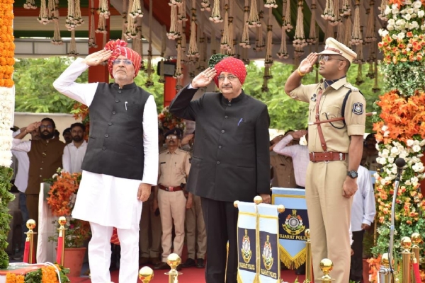જામનગર જિલ્લાકક્ષાના સ્વતંત્રતા પર્વની ઉજવણી