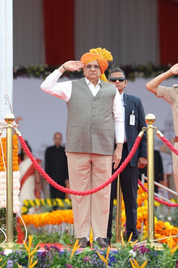 State-level celebration of 80th Independence Day in Amreli, Chief Minister Bhupendra Patel hoisted the flag