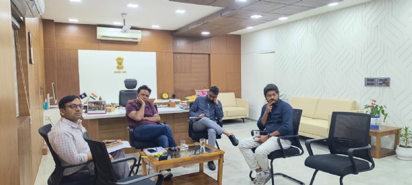 મહેસાણા મ્યુનિસિપલ કોર્પોરેશન ખાતે વિકાસલક્ષી કામગીરીની વર્ચ્યુઅલ સમીક્ષા બેઠક યોજાઈ