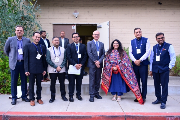The tour began with a meeting and dialogue with the Gujarati communities of San Francisco.