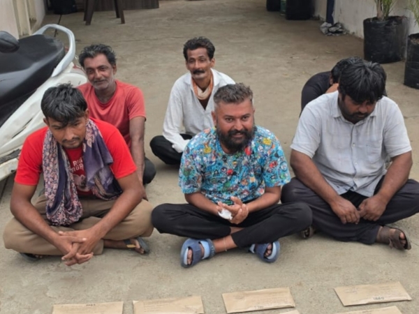 જુગાર કેસના આરોપીઓ જુગાર કેસના આરોપીઓ