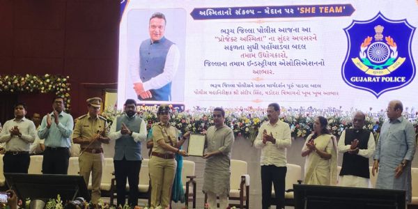અંકલેશ્વર ખાતે પ્રોજેક્ટ અસ્મિતાનો શુભારંભ ડેપ્યુટી સીએમ હર્ષ સંઘવીએ કરાવ્યો