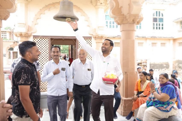 શ્રાવણ માસમાં મંત્રી કૌશિક વેકરિયાએ નાગનાથ મહાદેવના દર્શન કરી ધન્યતા અનુભવી