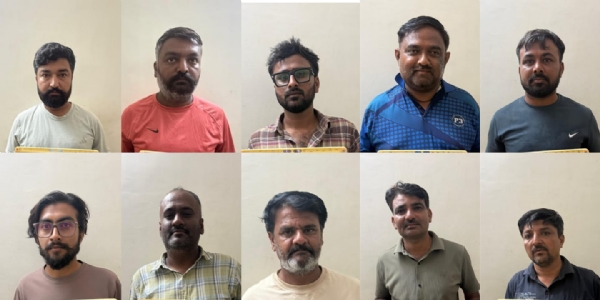 સુગારિયા જુગાર કેસના આરોપીઓ