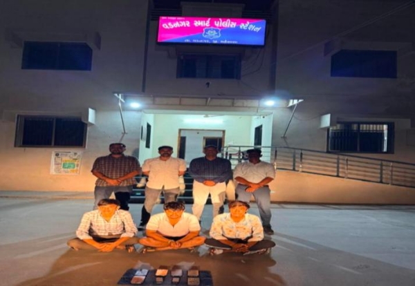 શેરબજારમાં વધુ નફાની લાલચ આપી છેતરપિંડી કરનાર 3 ઝડપાયા, એક કિશોર કાયદાના સંઘર્ષમાં