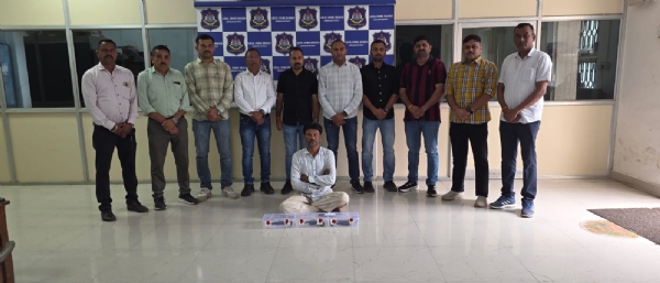 હથિયાર સાથે શખસ ઝડપાયો