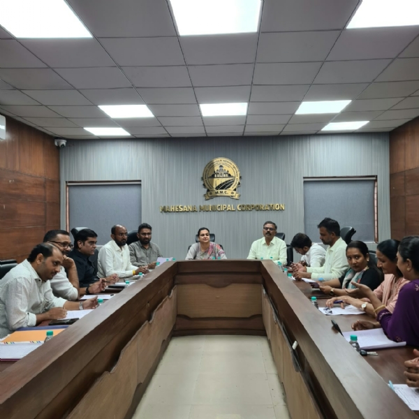 મહેસાણા મનપાની સ્ટેન્ડિંગ કમિટીની બેઠક યોજાઈ, વિકાસલક્ષી મુદ્દાઓ પર ચર્ચા
