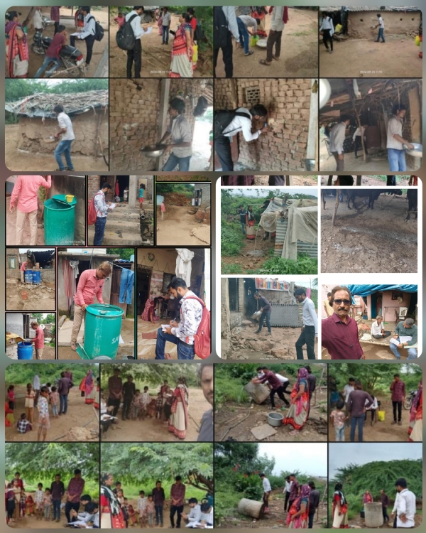 આરોગ્ય વિભાગ દ્વારા કરવામાં આવેલ કામગીરી