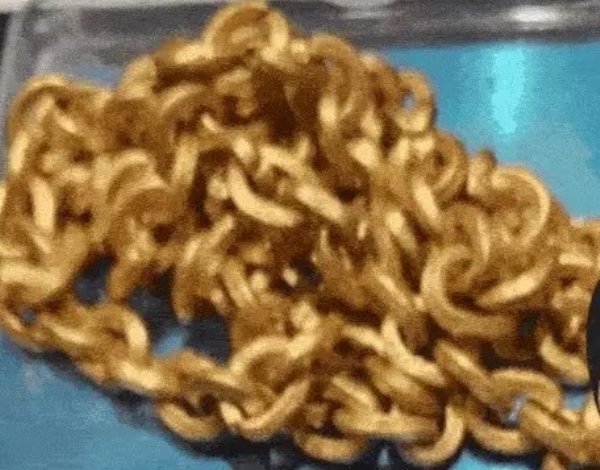 A female doctor from Bhavnagar was caught with half a kilo of smuggled gold chain at Ahmedabad International Airport.