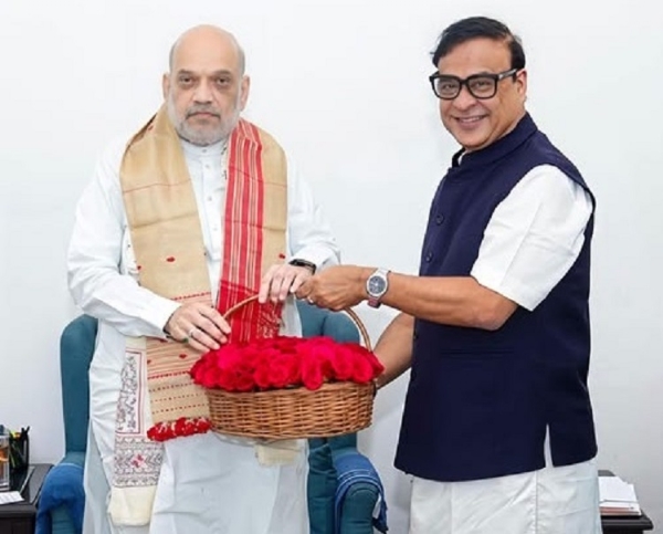 હિમંત બિસ્વ સરમાએ અમિત શાહ સાથે મુલાકાત કરી હિમંત બિસ્વ સરમાએ અમિત શાહ સાથે મુલાકાત કરી