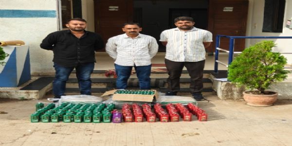 તળાજામાં એલસીબીની કાર્યવાહી: રૂ.૩૮ હજારનો વિદેશી દારૂ ઝડપાયો