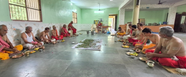 સિદ્ધપુર તપોભૂમિ ખાતે વૈદિક મંત્રોચ્ચાર સાથે નૂતન યજ્ઞોપવિત સંસ્કાર યોજાયો
