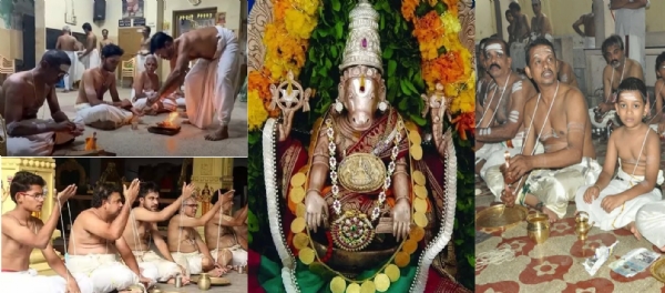 Avani Avittam ceremony celebrated in Tuticorin Avani Avittam ceremony celebrated in Tuticorin