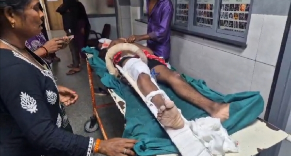એસટી બસ થી મોત