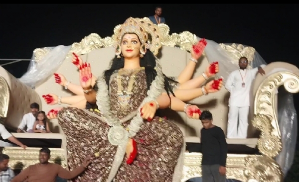 દશામાં ની શોભાયાત્રા દશામાં ની શોભાયાત્રા