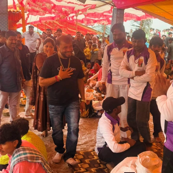 રાજુલાના ખેરા ખાતે શ્રી બજરંગદાસબાપના તૃતીય પાટોત્સવની ભક્તિમય ઉજવણી, ધારાસભ્ય હીરાભાઈ સોલંકીની ઉપસ્થિતિ