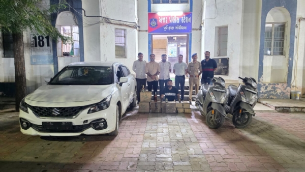અંજાર પ્રોહીબિશન કેસમાં પકડાયેલ આરોપી