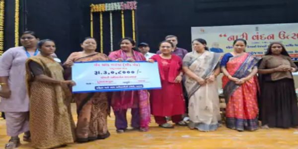 પાટણમાં મહિલા સ્વાવલંબન દિવસની ઉજવણી, નિમિત્તે મહિલા સ્વરોજગાર અને લોન ધિરાણ મેળાનું આયોજન કરવામાં આવ્યું.