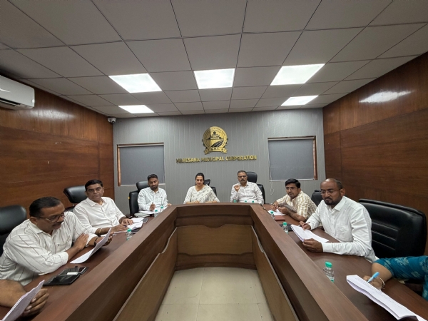 મહેસાણા મહાનગરપાલિકાની સામાન્ય સભામાં વિકાસલક્ષી મુદ્દાઓ પર ચર્ચા મહેસાણા મહાનગરપાલિકાની સામાન્ય સભામાં વિકાસલક્ષી મુદ્દાઓ પર ચર્ચા
