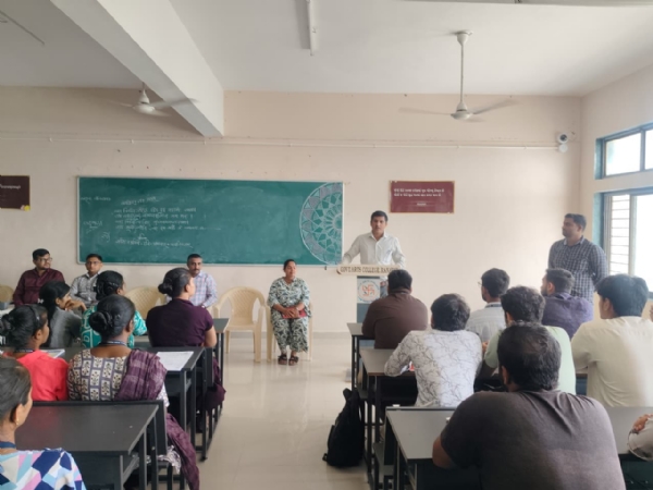 ખાગેશ્રી અને રાણાવાવ ખાતે “રોજગાર નામ         નોંધણી કેમ્પ તથા ઓવરસીઝ સેમિનાર” યોજાયો.