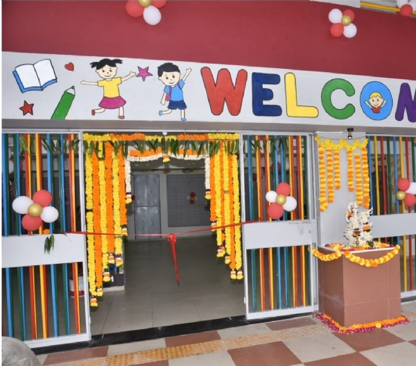 શાળા ભવનોનું લોકાર્પણ શાળા ભવનોનું લોકાર્પણ