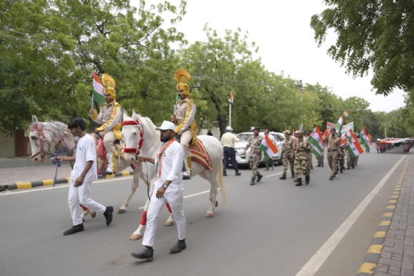 હર ઘર તિરંગા યાત્રા ઉજવણી હર ઘર તિરંગા યાત્રા ઉજવણી