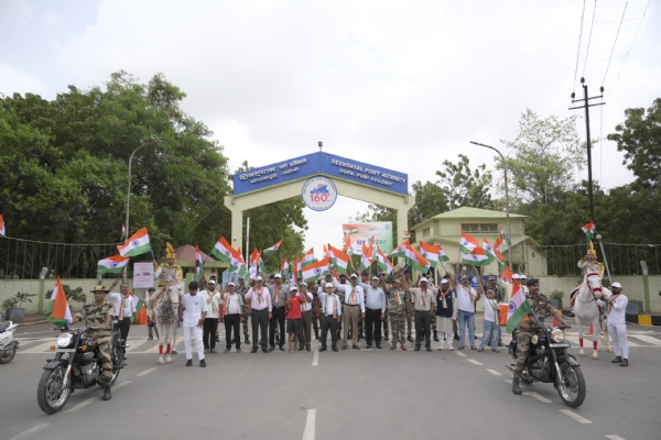 હર ઘર તિરંગા યાત્રા ઉજવણી હર ઘર તિરંગા યાત્રા ઉજવણી