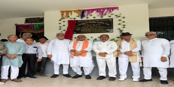 જાદવજીબાપા ધામેલીયાના નામની, સરકારી શાળાનું ભવ્ય લોકાર્પણ