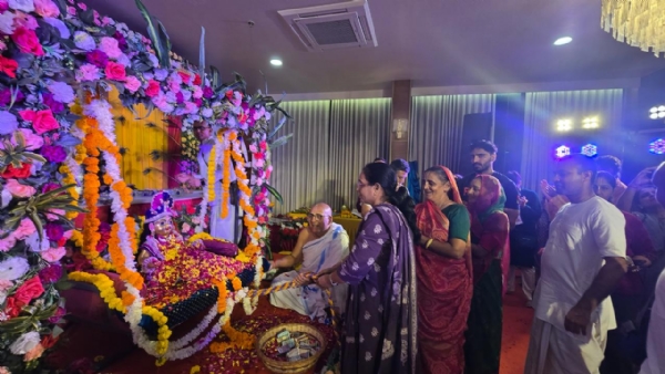 The joy and spiritual message of Shri Krishna Janmashtami reached various parts of Gujarat through Swagatam Krishna 2026