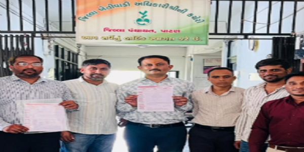 પાટણ જિલ્લાના ગ્રામ સેવકોએ લાંબા સમયથી પડતર 13 માંગણીઓને લઈને સરકાર સામે આંદોલનનો કાર્યક્રમ જાહેર