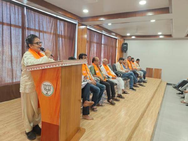 ભાજપના ‘સેવા સંકલ્પ અભિયાન’અંતર્ગત   જિલ્લા કાર્યશાળા યોજાઈ.