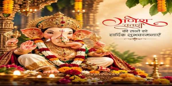 ગણેશ ચતુર્થી નિમિત્તે પ્રધાનમંત્રી મોદીએ દેશવાસીઓને શુભેચ્છાઓ આપી