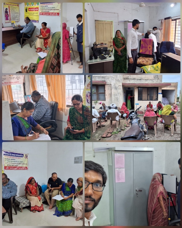 આરોગ્ય વિભાગ દ્વારા કરવામાં આવેલ કામગીરી આરોગ્ય વિભાગ દ્વારા કરવામાં આવેલ કામગીરી