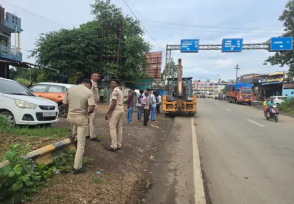 Action taken to widen NH-56 Action taken to widen NH-56