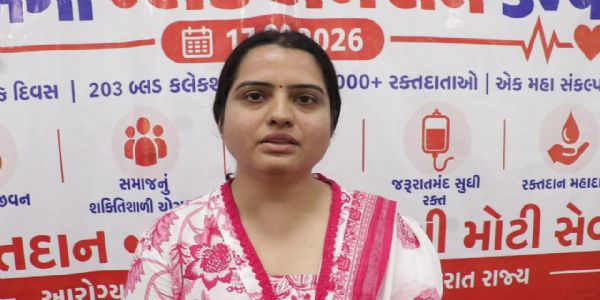 વેરાવળ ખાતે આયોજિત રક્તદાન શિબિર દ્વારા 600 યુનિટ બ્લડ એકત્ર કરવામાં આવશે: જિલ્લા ક્ષય અધિકારી ડૉ. શિતલ રામ
